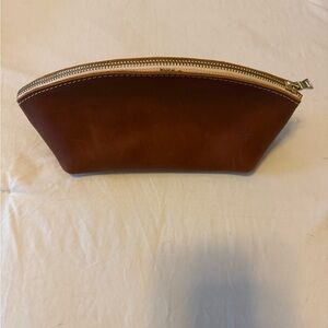 Portland leather goods Brown Leather pouch